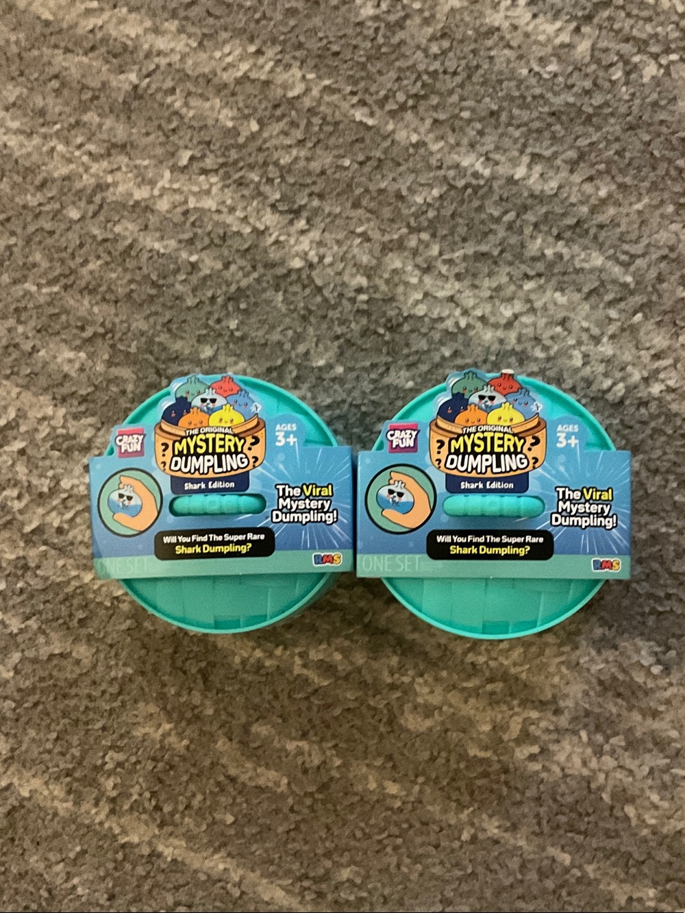 Mystery Dumpling Shark Edition - Teal Toy Pack (2-Pack)